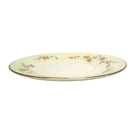 Homer Laughlin Company Eggshell Nautilus Saucer August 1955 Measures 6 Inches - Picture 2 of 3